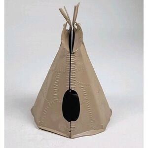 Vintage Marx Fort Apache Stockade #3675 Series 5000 Tan Indian Teepee